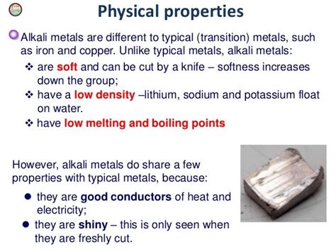 physical properties of alkali metals